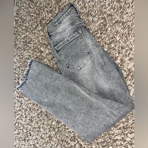 stretch slim high waisted jeans light ripped